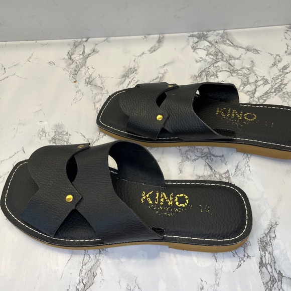 Kino Sandals Mens Chancleta Brown Size 9 New NWOT RUNS SMALL - Picture 4 of 6